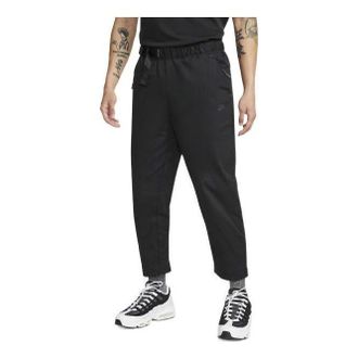 Nike Mens Nike Solid Color Lacing Sports Pants/Trousers/Joggers Black DM5548-010