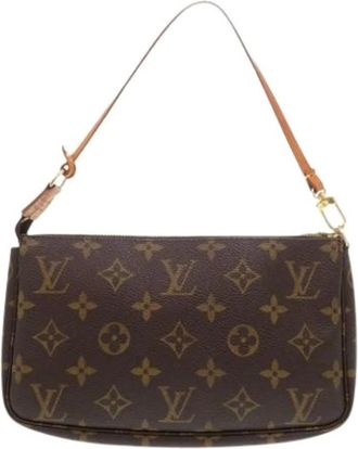 Louis Vuitton Pre-owned Mini Bags, female, Brown, Size: ONE SIZE Pre-owned Pochette Accessoires