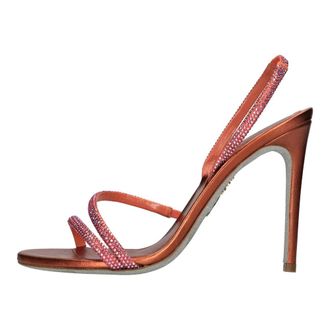 Rene Caovilla Dames, Schoenen, Oranje, Maat: 37 EU Leer