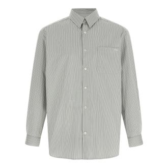 A.P.C. Shirts - Heren - Casual Overhemden - Grijs - L - Overhemden