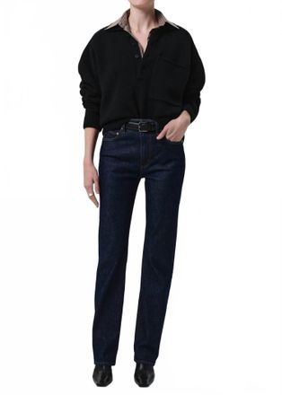 Citizens Of Humanity Zurie Straight Leg Jeans In Helia