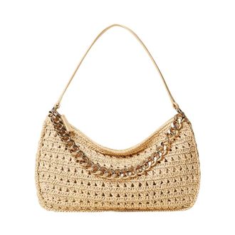 Twinset Liliane Hobo Bag - female - Twinset - Shoulder Bags - Yellow - ONE SIZE - Bags