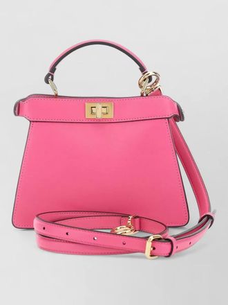 Fendi peekaboo iseeu petite leather mini bag