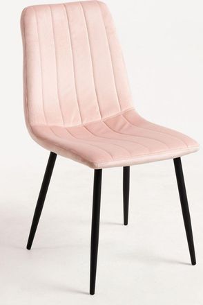 Regalos Miguel Sillas Comedor - Silla Liny Terciopelo - Rosa