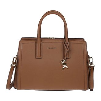 Michael Kors Handbags, female, Brown, Size: ONE SIZE Medium Laila Satchel Bag