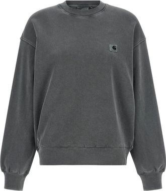 Carhartt Work in Progress Nelson Crew Neck Sweatshirt - Dames - Sweatshirts & Hoodies - Grijs - Maat: XS Katoen