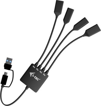 OEM I-tec Usb-c/usb-a Cable Hub 4 Port (2x Usb-c, 2x Usb-a)