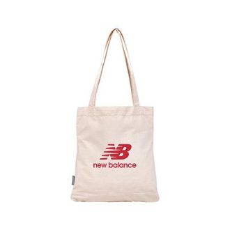 New Balance Unisex Graphic Tote in Beige, Poliestere, Taglia OSZ