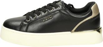 Liu Jo Pretty 06 Sneaker - Dames - Sneakers - Zwart - 38 EU - Leer - Schoenen