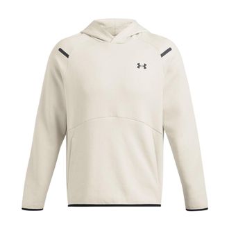 Under Armour Heren Essential Fleece Raglan Hoodie (Wit, Zwart)