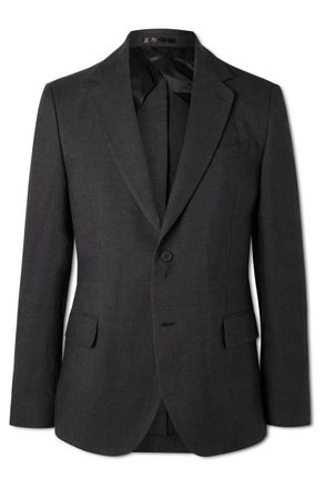 Mr P. Regular-Fit Linen Suit Jacket