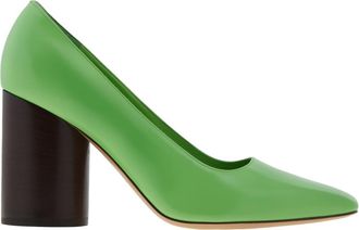 Ferragamo Pamela Patent Leather Pumps, Size 7 C