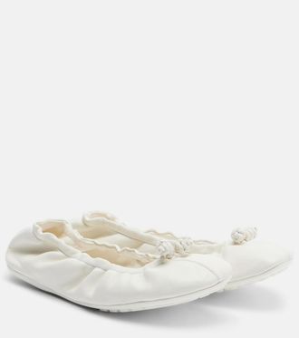 Bottega Veneta Bailarinas Fantasmina Knot de piel