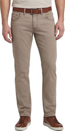 Gardeur slim fit pantalon bruin