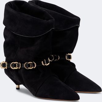 Isabel Marant Botines Edrik de ante adornados