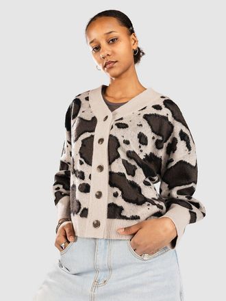 Blue Tomato Fluffy Knit Strickjacke cow