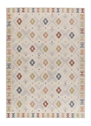 Atticgo Alfombra &eacute;tnica multicolor / beige 160x230 cm