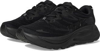 Hoka One One Gaviota 6 Womens Shoes Black/Black : 10.5 EE - Extra Wide, Textile
