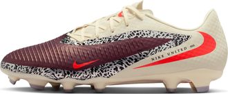 Nike Mens United Phantom 6 Low Academy Multi-Ground Soccer Cleats in Red | IO8446-661