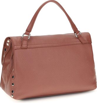 Zanellato Womens Handbag Postina Daily Small Red Radicchio Di Treviso Calf Leather Handbags Hand Bags