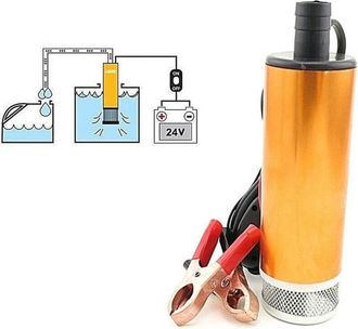 Trade Shop Trade Shop - Bomba Transboriosa El&eacute;ctrica Sumergible Aspires L&iacute;quidos De Agua 24v Diesel Oil De Aceite De Acopo