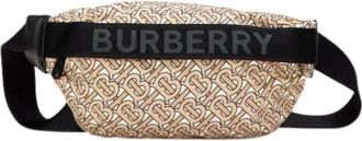 Burberry Pre-owned Belt Bag - Dames - Vintage Heuptassen - Beige - ONE Size - Nylon - Vintage