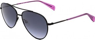 Rag & Bone Womens RNB1064-G-S-807-58 RNB1064 G S 58 807 Sunglasses - Black - One Size