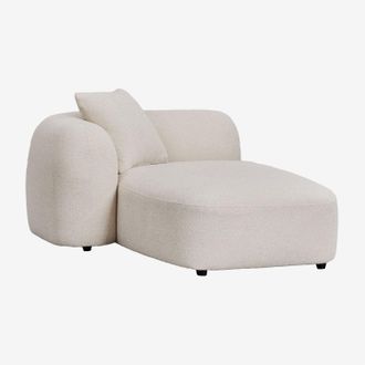 Sklum Sklum - M&oacute;dulo Chaise Longue Izquierdo Para Sof&aacute; Modular En Chenilla Coco
