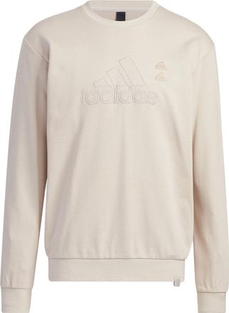 adidas ST GZ LOGO Sweatshirt Asia Sizing Tan IA6953