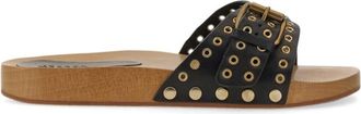Isabel Marant Black Slip-on Sandals