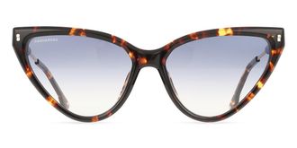 Dsquared2 D2 0134/S 086/08 Womens Sunglasses Tortoiseshell Size 58