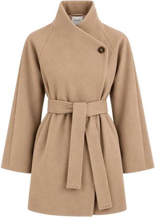 Marella Emmleccio Jas - Dames - Jas met riem - Beige - L - Jassen