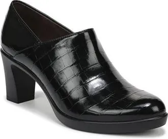 Life Stride Elegant Pump in Black Embossed at Nordstrom, Size 7.5