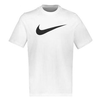 Nike Mens Nike Casual Sports Round Neck Breathable Short Sleeve White T-Shirt DC5094-100
