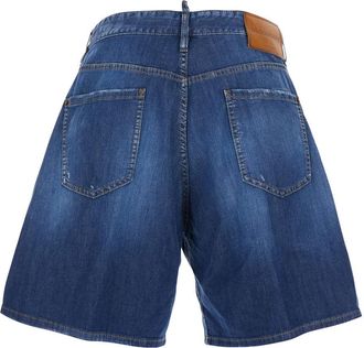 Dsquared2 Mens Shorts Denim Blue Cotton