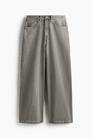 H&M Super Baggy Jeans - Denimgrau