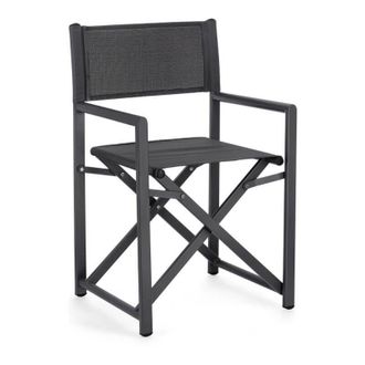 BIZZOTTO Bizzotto - Silla De Director Plegable Taylor Gris Oscuro Y Antracita