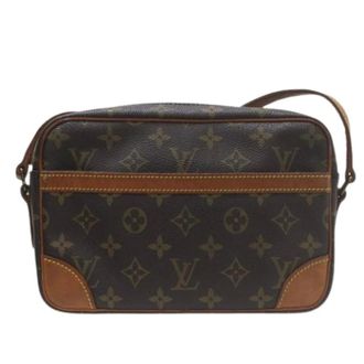 Louis Vuitton Borsa a spalla vintage in tela Pre-owned - - Pre-owned - Donna - Marrone - ONE SIZE