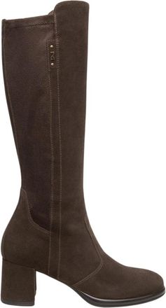 Nero Giardini Stivali in Camoscio e Tessuto Tecnico - - Shoes - Donna - Marrone - 39 EU
