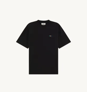 Autry T-SHIRT WITH MULTICOLOR LOGO UNISEX