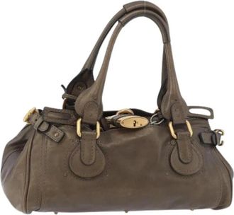 Chlo&eacute; Pre-owned Handbag - Dames - Vintage Handtas - Bruin - ONE Size - Leer - Vintage