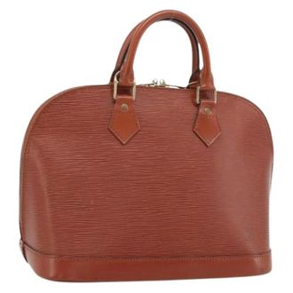 Louis Vuitton Pre-owned Handbags, female, Brown, Size: ONE SIZE Pre-owned Vintage Epi Hand Bag