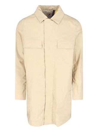 K-Way Poir Zip Jacket - Beige