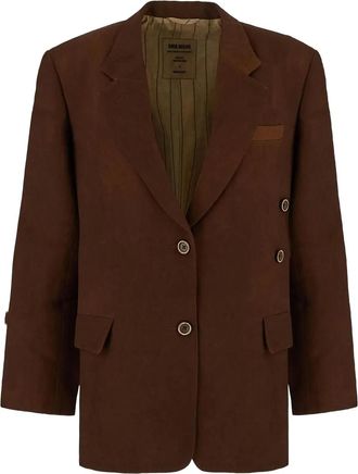 Uma Wang Giacca oversize - Marrone