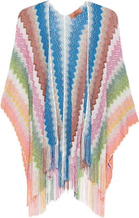 Missoni Chevron Fringed Jacket
