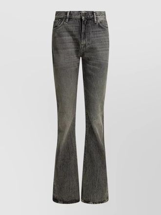 Acne Studios gothik 2025 flared denim five pocket trousers