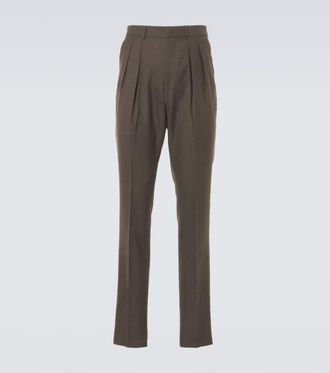 Tom Ford Pantaloni Atticus in mohair, lana e seta