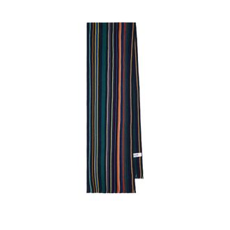 Paul Smith Winter Scarves, male, Multicolor, Size: ONE SIZE Ivan Stripe Scarf