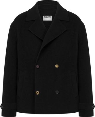 Moschino Jassen Black - Heren - Zomerjassen - Zwart - L - Jassen