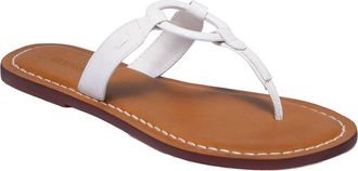Bernardo Matrix 2 Leather Flat Thong Sandal
